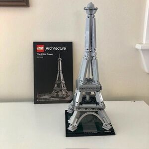 LEGO Architecture Series The Eiffel Tower (21019), Retired, Like New, Full Set